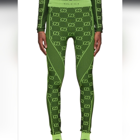 Gucci Other - Men's / unisex Gucci GG green leggings /pants